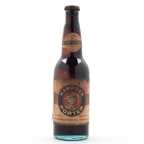 Hampden Porter Pre-Prohibition 12 Ounce Bottle TOUGH STILL FULL