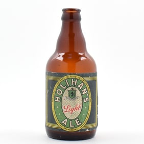 Holihans Ale 1940s Steinie Bottle DIAMOND SPRING