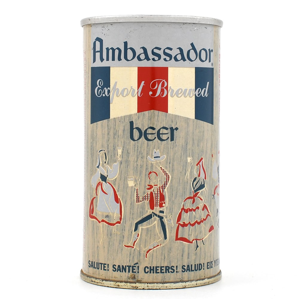 Ambassador Beer ZIP Top METALLIC 33-13 SHARP BO (1 of 6)