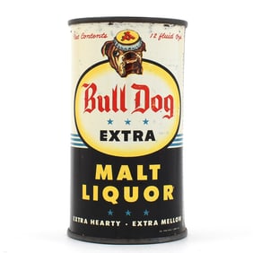 Bull Dog Malt Liquor Flat Top LOS ANGELES 45-17