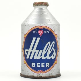 Hulls Beer Crowntainer 195-27 VERY SCARCE BEER