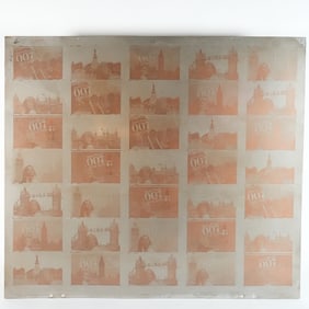 James Bond 007 Malt Liquor Unrolled Uncut Single Color Beer Can Sheets