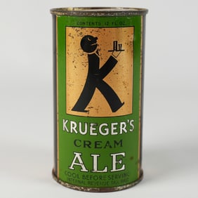 Krueger's Ale Long Opener Flat Top BALDY 89-24 OI 458