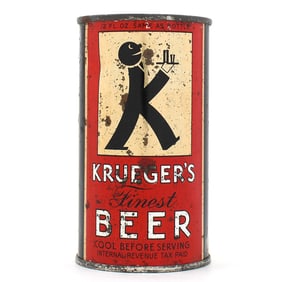 Krueger's Beer Long Opener Flat Top BALDY 90-3 OI 474