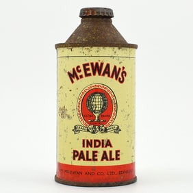 McEwans India Pale Ale Scottish Cone Top EARLY RARE