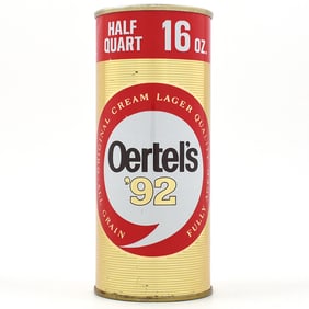 Oertels 92 Beer 16 Ounce Pull Tab NEWPORT 158-8