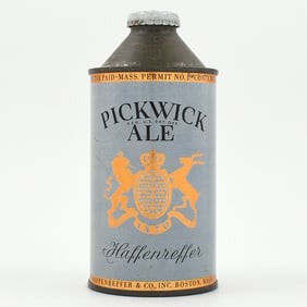 Pickwick Ale Cone Top L179-6 COPPER ACCENTS SCARCE