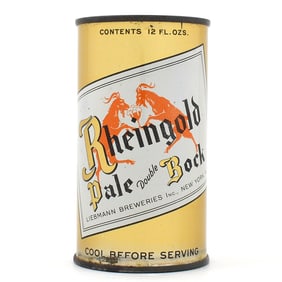 Rheingold Pale Bock Flat Top 124-15 RARE