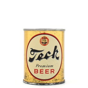 Tech Beer 8 Ounce Flat Top 242-20