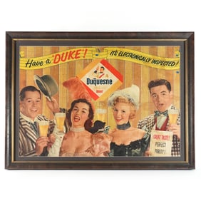 Duquesne Have a Duke Electronically Inspected Great Taste Perfect Purity