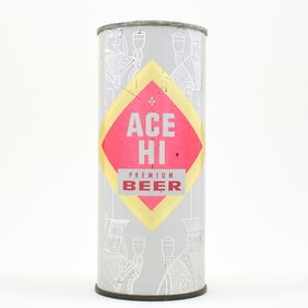 Ace Hi Beer 16 Ounce Flat Top ACE NO CAN CO 224-4