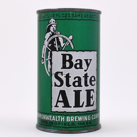 Bay State Ale Instructional Flat Top ENAMEL L35-15 ACTUAL OI 76 RARE WOW