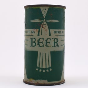 Beer Flat Top Propeller Design RUPPERT WITHDRAWN FREE 35-34 SCARCE