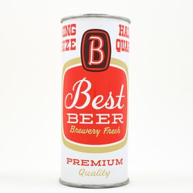 Best Beer 16 Ounce Flat Top DARK BROWN-BLACK 225-3 MINTY
