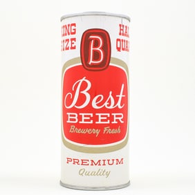 Best Beer 16 Ounce Flat Top LIGHT BROWN 225-3 OUTSTANDING