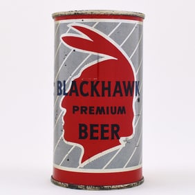 Blackhawk Beer Flat Top ATLANTIC METALLIC 38-28 CHICAGO