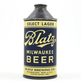 Blatz Milwaukee Beer Cone Top 153-14 EXCEPTIONAL