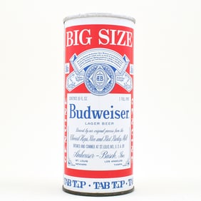 Budweiser Beer 16 Ounce Zip Top ST LOUIS 143-5 SHARP