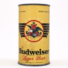 Budweiser Beer Instructional Flat Top 83A D CODE 43-40 OI 160