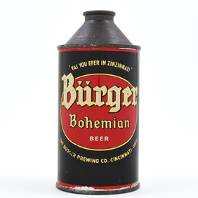 Burger Bohemian Beer Cone Top 155-26