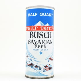 Busch Bavarian Beer 16 Ounce ZIP Top ST LOUIS 145-31 OUTSTANDING
