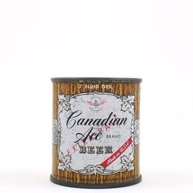 Canadian Ace Beer 7 Ounce Flat Top 239-16 SCARCE