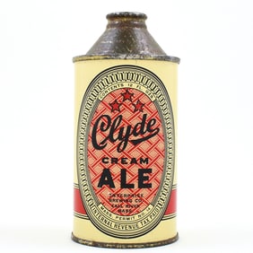 Clyde Cream Ale Cone Top 157-23 NEAR MINT