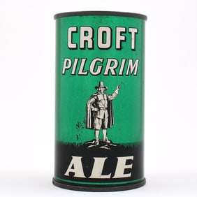 Croft Pilgrim Ale Flat Top NON-OI ACTUAL 52-17 STUNNING RARE