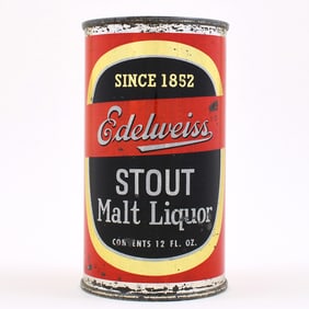 Edelweiss Stout Malt Liquor 59-10 RARE ORIGINAL