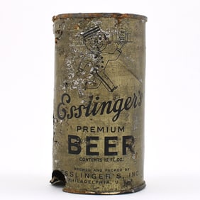 Esslingers Beer Olive Drab Flat Top WITHDRAWN FREE 60-18