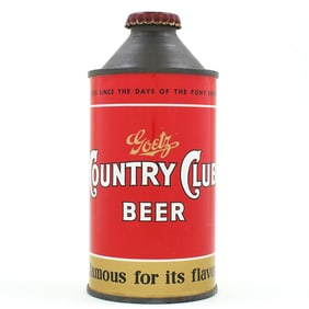 Goetz Country Club Beer Cone Top 165-19 EXCELLENT