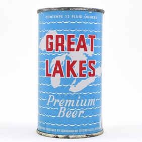 Great Lakes Beer Flat Top SCHOENHOFEN 74-29