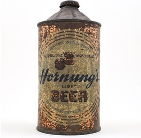 Hornung's Beer Quart Cone Top 212-7