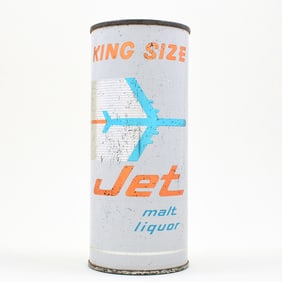 Jet Malt Liquor 16 Ounce Flat Top UNLISTED AS A FLAT