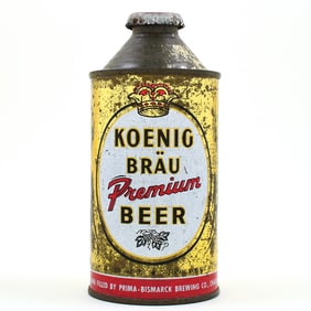 Koenig Brau Beer Cone Top BLACK HOPS DNCMT 4 PERCENT 171-30