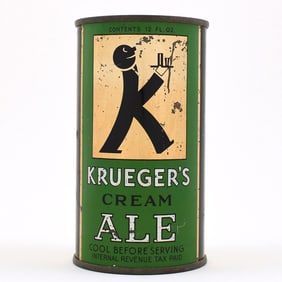Krueger's Ale LONG OPENER Flat Top BALDY 89-24 OI 458