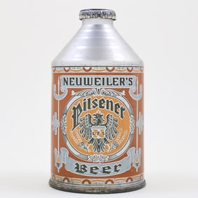Neuweilers Pilsener Beer Crowntainer 197-6 OUTSTANDING