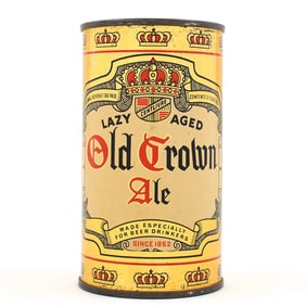 Old Crown Ale Instructional Flat Top IRTP 104-38 OI 587 EXCELLENT