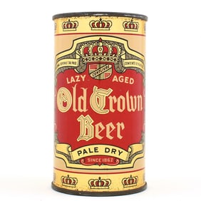 Old Crown Beer Instructional Flat Top IRTP 104-16 OI 590 EXCELLENT