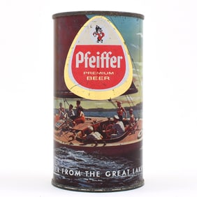 Pfeiffer Beer Outdoor Set Flat Top DARK SAILBOAT METALLIC 114-7 SHARP