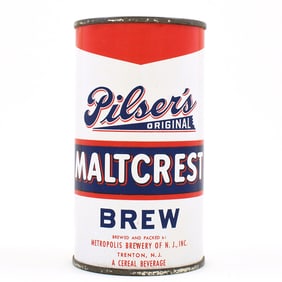 Pilsers Maltcrest Brew Flat Top 116-3 EXCELLENT