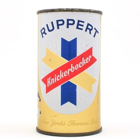 Ruppert Knickerbocker Beer Flat Top NEW YORK SATIN GOLD L126-22