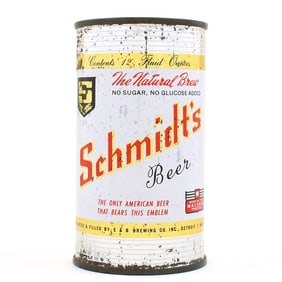 Schmidts Beer Flat Top TALL LABEL 131-18