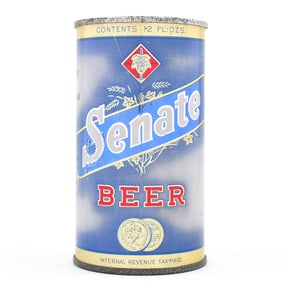 Senate Beer Flat Top 75TH YEAR 132-1 CLEAN