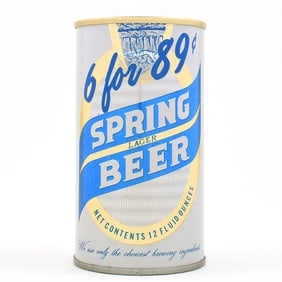 Spring Beer Pull Tab MAIER GOLD METALLIC 125-17 NEAR MINT