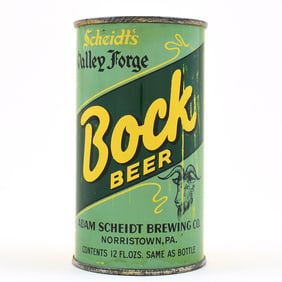 Valley Forge Bock Beer Instructional Flat Top 143-6 OI 848 SHARP