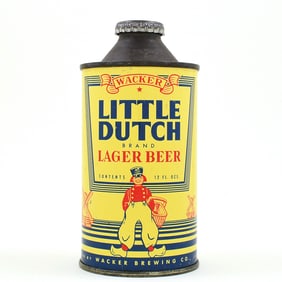 Wacker Little Dutch Beer Cone Top 188-21 SCARCE CLEAN