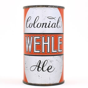Wehle Colonial Ale Instructional Flat Top WITH NY ADDRESS 144-36 ACTUAL OI 865 RARE