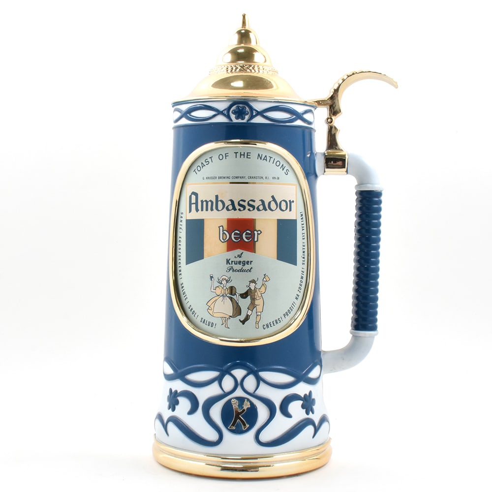 Ambassador Beer 1960s Plastic 3D Sign