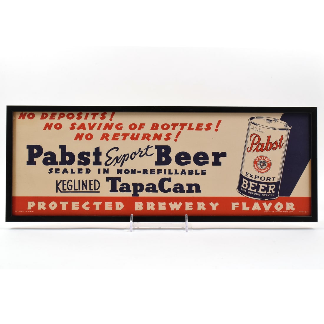 Pabst Blue Ribbon Beer Light Up Sign What'll You Have